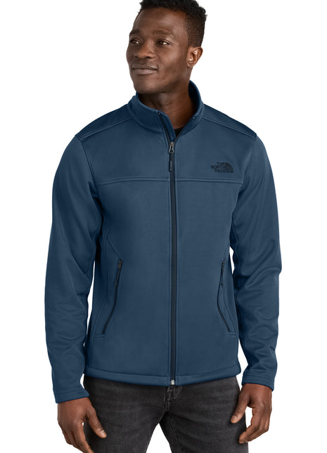 The North Face® Chest Logo Ridgewall Soft Shell Jacket NF0A88D5 - Shady Blue | The North Face