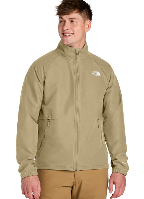The North Face® Barr Lake Soft Shell Jacket NF0A8BUD - Khaki Stone Dark Heather | The North Face