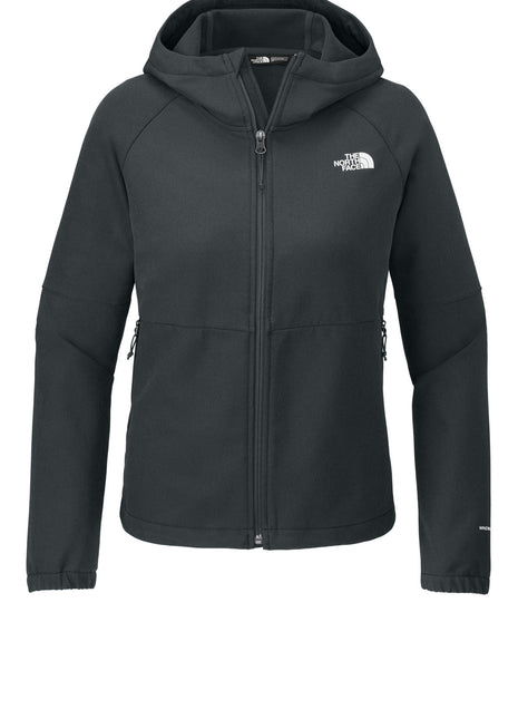 The North Face® Women's Barr Lake Hooded Soft Shell Jacket NF0A8BUE - Asphalt Grey Dark Heather | The North Face
