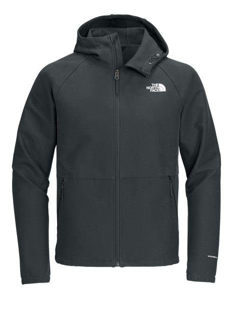 The North Face® Barr Lake Hooded Soft Shell Jacket NF0A8BUF - Asphalt Grey Dark Heather | The North Face