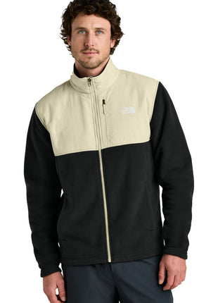The North Face® Highest Peak Full-Zip Fleece Jacket NF0A8BUQ - TNF Black/ Gravel | The North Face