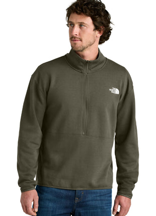 The North Face® Double-Knit 1/2-Zip Fleece NF0A8C5G - New Taupe Green | The North Face