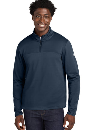 The North Face® Aim 1/4-Zip Fleece NF0A8ENJ - Summit Navy | The North Face