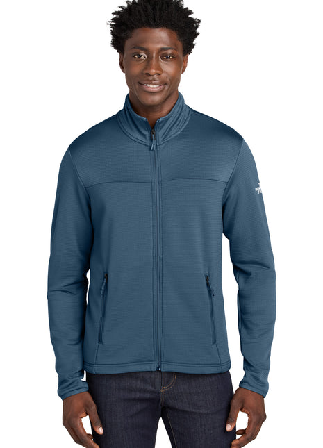 The North Face® Aim Full-Zip Fleece Jacket NF0A8ENK - Shady Blue | The North Face