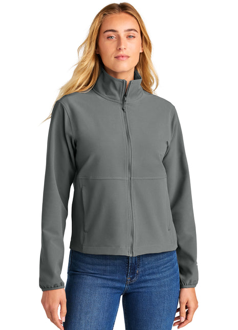 The North Face® Women's Edge Stretch Soft Shell Jacket NF0A8ENP - Smoked Pearl Grey | The North Face