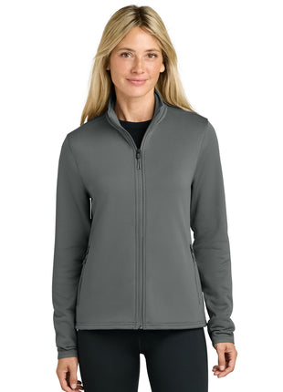 The North Face® Women's Aim Full-Zip Fleece Jacket NF0A8FQJ - Smoked Pearl Grey | The North Face