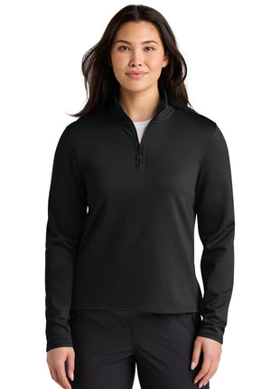 The North Face® Women's Aim 1/4-Zip Fleece NF0A8FQK - TNF Black | The North Face
