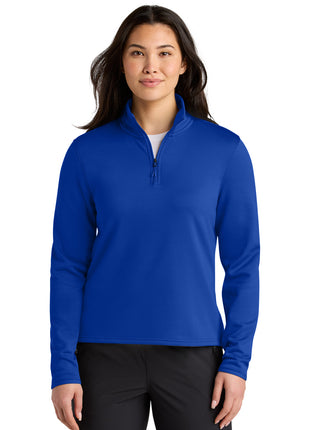 The North Face® Women's Aim 1/4-Zip Fleece NF0A8FQK - TNF Blue | The North Face