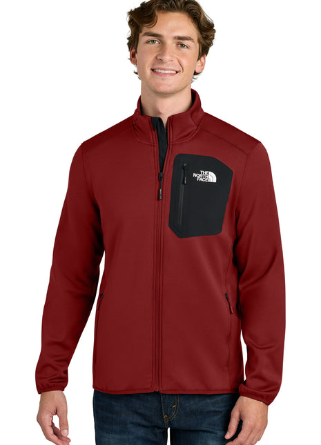 The North Face® Dove Creek Full-Zip Fleece Jacket NF0A8FQN - Cardinal Red | The North Face