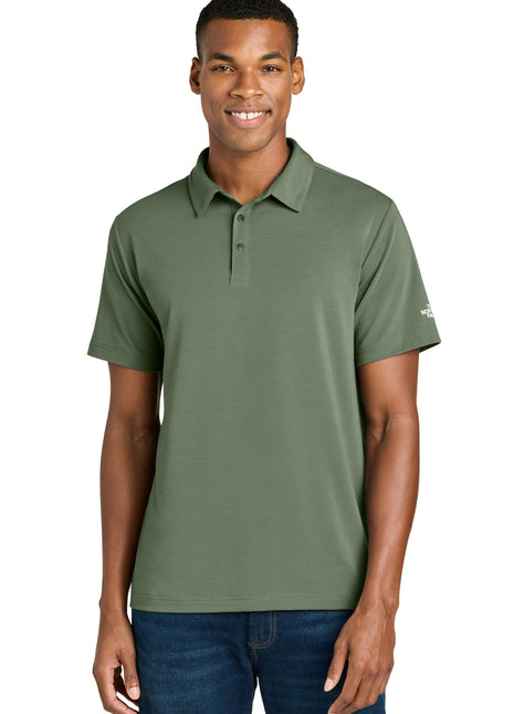 The North Face® Canyon Crest Polo NF0A8GE0 - Bark Mist Green | The North Face