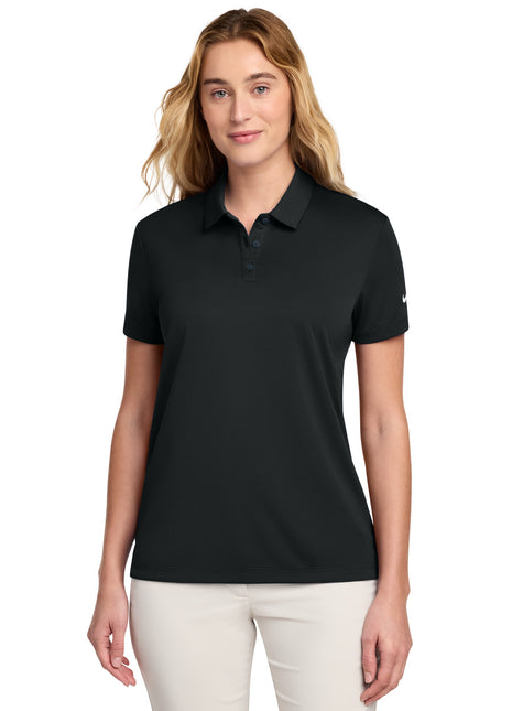 Nike Women's Dry Essential Solid Polo NKBV6043 - Black | Nike