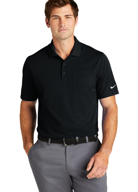 Nike Dri-FIT Micro Pique 2.0 Pocket Polo NKDC2103 - Black | Nike