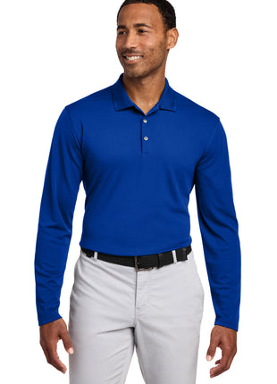 Nike Dri-FIT Micro Pique 2.0 Long Sleeve Polo NKDC2104 - Game Royal | Nike
