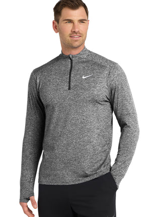 Nike Dri-FIT Element 1/2-Zip Top NKDH4949 - Black Heather | Nike