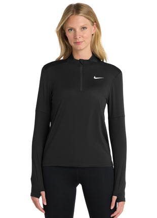 Nike Women's Dri-FIT Element 1/2-Zip Top NKDH4951 - Black | Nike