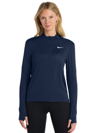 Nike Women's Dri-FIT Element 1/2-Zip Top NKDH4951 - Navy | Nike