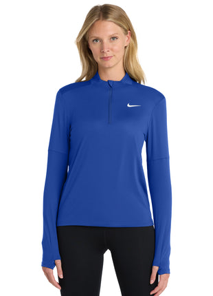 Nike Women's Dri-FIT Element 1/2-Zip Top NKDH4951 - Royal | Nike