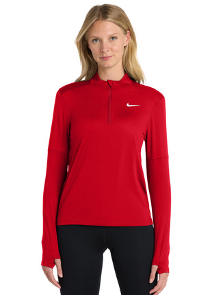 Nike Women's Dri-FIT Element 1/2-Zip Top NKDH4951 - Scarlet | Nike