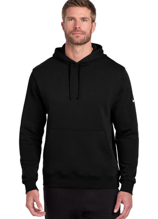 Nike Club Fleece Sleeve Swoosh Pullover Hoodie NKDR1499 - Black | Nike