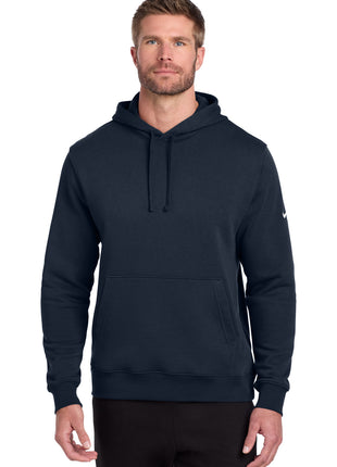 Nike Club Fleece Sleeve Swoosh Pullover Hoodie NKDR1499 - Midnight Navy | Nike