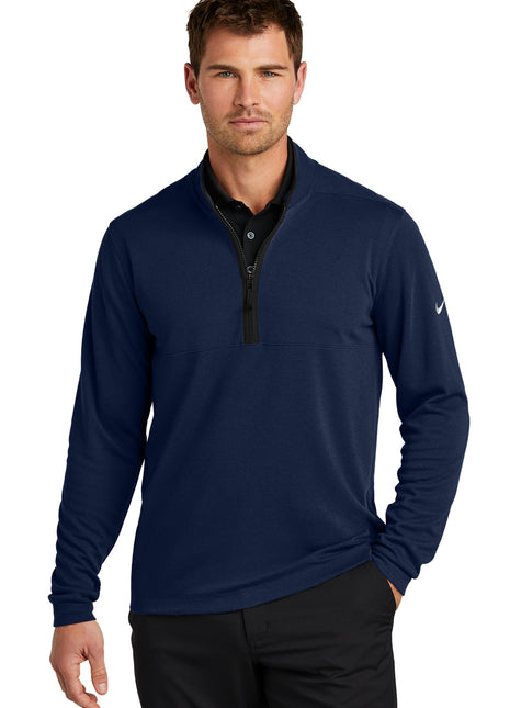 Nike Textured 1/2-Zip Cover-Up  NKDX6702 - College Navy | Nike