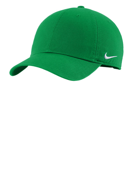 Nike Heritage Cotton Twill Cap NKFB5677 - Apple Green | Nike