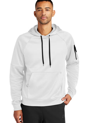 Nike Therma-FIT Pocket Pullover Fleece Hoodie NKFD9735 - White | Nike