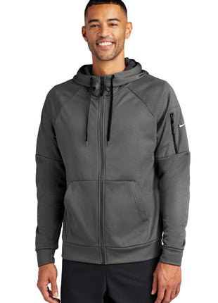 Nike Therma-FIT Pocket Full-Zip Fleece Hoodie NKFD9859 - Anthracite | Nike