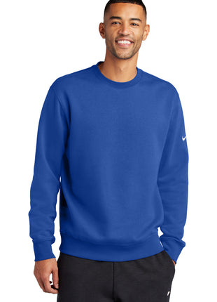 Nike Club Fleece Sleeve Swoosh Crew NKFD9863 - Game Royal | Nike