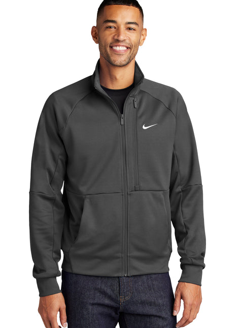 Nike Full-Zip Chest Swoosh Jacket NKFD9891 - Anthracite | Nike