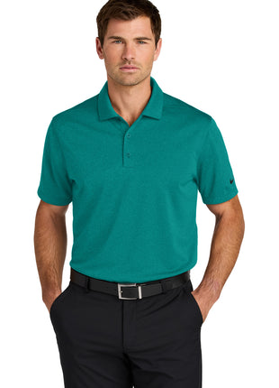 Nike Dri-FIT Smooth Heather Polo NKFQ4794 - Bright Spruce Heather | Nike
