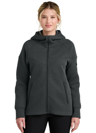 Nike Women's Tech Fleece Full-Zip Hoodie NKFQ4798 - Anthracite Heather | Nike