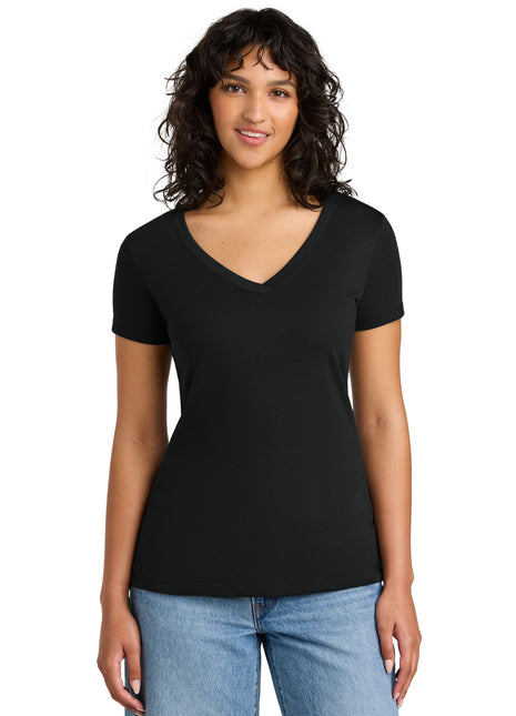 Next Level Apparel® Women's Ideal V-Neck Tee NL1540 - Black | Next Level Apparel