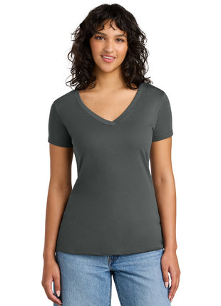 Next Level Apparel® Women's Ideal V-Neck Tee NL1540 - Dark Gray | Next Level Apparel