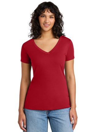 Next Level Apparel® Women's Ideal V-Neck Tee NL1540 - Red | Next Level Apparel
