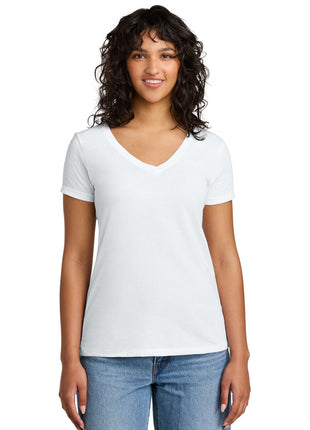 Next Level Apparel® Women's Ideal V-Neck Tee NL1540 - White | Next Level Apparel