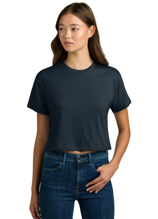 Next Level Apparel® Women's Ideal Crop Top NL1580 - Midnight Navy | Next Level Apparel
