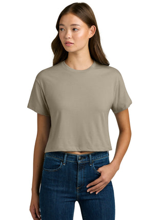 Next Level Apparel® Women's Ideal Crop Top NL1580 - Tan | Next Level Apparel