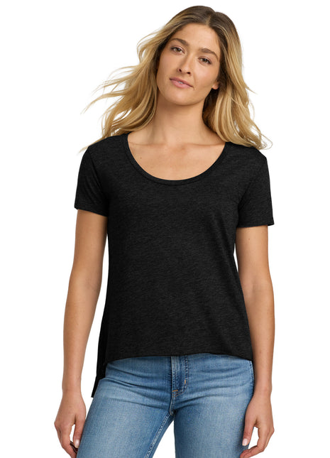Next Level Apparel®  Women's Festival Scoop Neck Tee. NL5030 - Black | Next Level Apparel