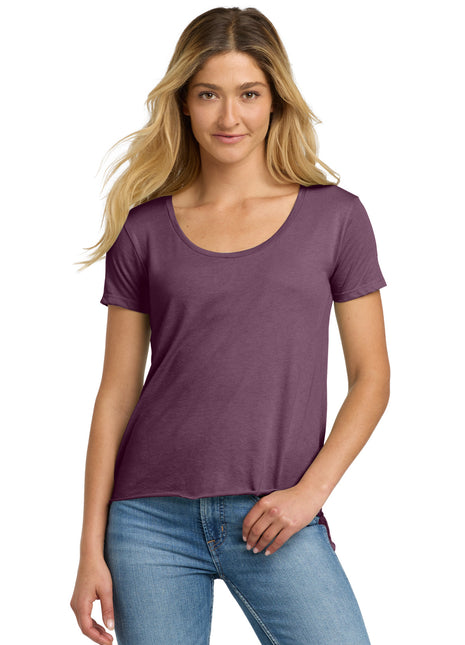 Next Level Apparel®  Women's Festival Scoop Neck Tee. NL5030 - Shiraz | Next Level Apparel