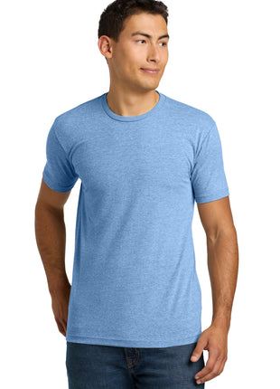 Next Level Apparel® Adult CVC Tee. NL6210 - Heather Columbia Blue | Next Level Apparel
