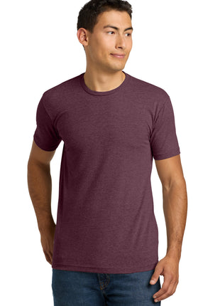Next Level Apparel® Adult CVC Tee. NL6210 - Heather Maroon | Next Level Apparel
