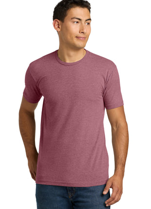 Next Level Apparel® Adult CVC Tee. NL6210 - Heather Mauve | Next Level Apparel