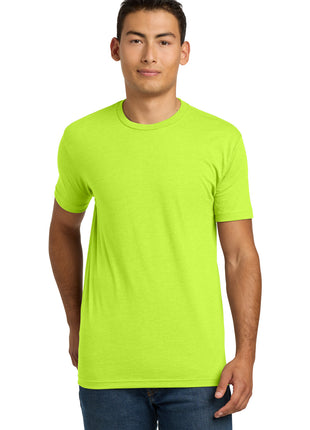 Next Level Apparel® Adult CVC Tee. NL6210 - Neon Yellow | Next Level Apparel