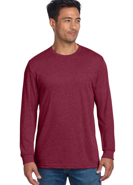 Next Level Apparel® Adult CVC Long Sleeve Tee NL6211 - Cardinal | Next Level Apparel