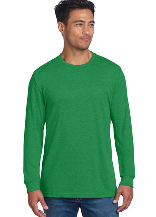 Next Level Apparel® Adult CVC Long Sleeve Tee NL6211 - Kelly Green | Next Level Apparel