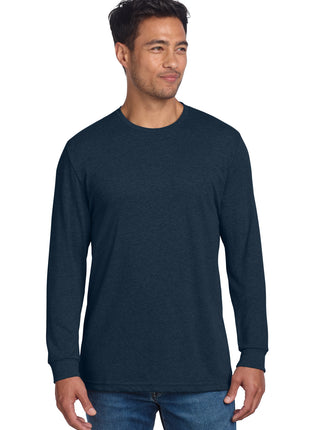 Next Level Apparel® Adult CVC Long Sleeve Tee NL6211 - Midnight Navy | Next Level Apparel