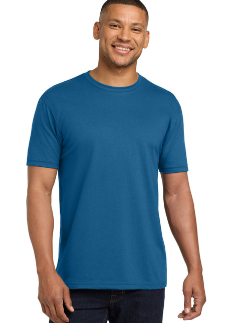 Next Level Apparel®  Adult CVC Sueded Tee. NL6410 - Cool Blue | Next Level Apparel