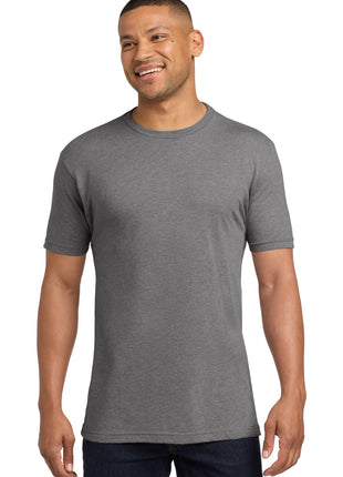 Next Level Apparel®  Adult CVC Sueded Tee. NL6410 - Dark Heather Gray | Next Level Apparel