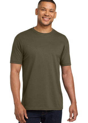 Next Level Apparel®  Adult CVC Sueded Tee. NL6410 - Military Green | Next Level Apparel